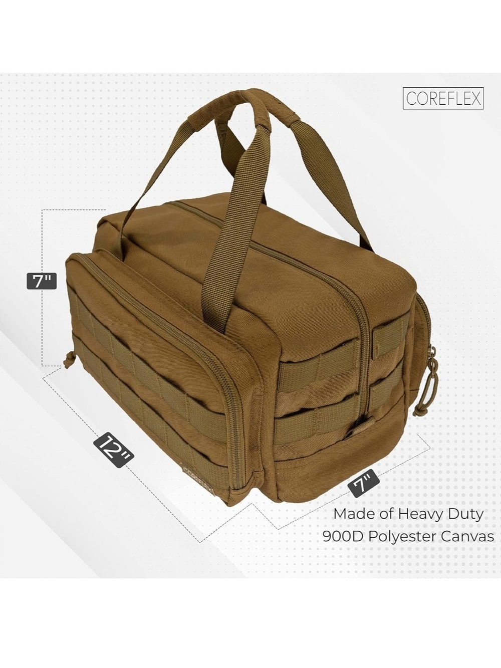 Tactical Duffle Bag - Brown